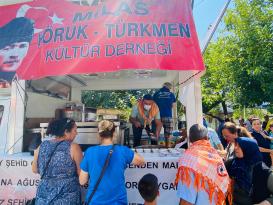 Milas Yörük Türkmen Derneği’nden şehitler ruhuna aşure